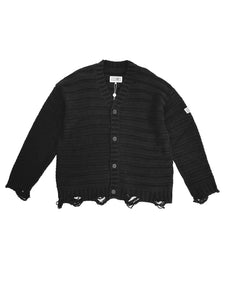 MM6 - Cardigan - AW25 - Black